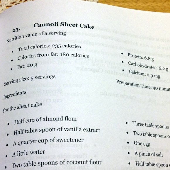 Keto Cookbook Super Easy Keto Desserts - Picture 6 of 7